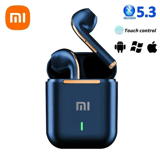 Auriculares Xiaomi inalámbricos auténticos con cancelación de ruido, auriculares Bluetooth 5,3, auriculares intrauditivos de música HD, manos libres con micrófono